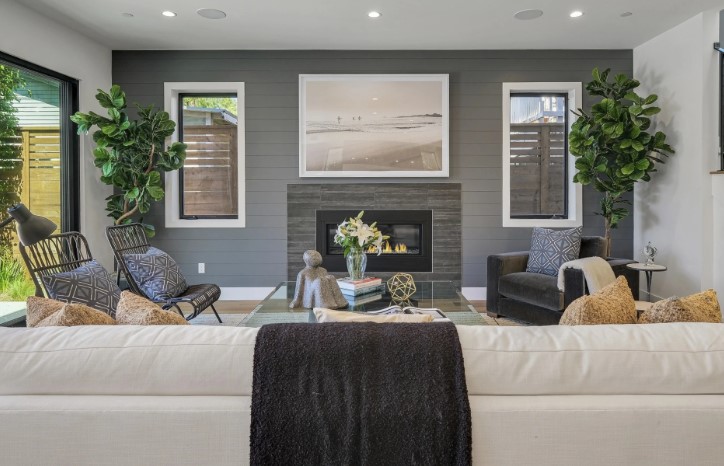 دهان حوائط حديث