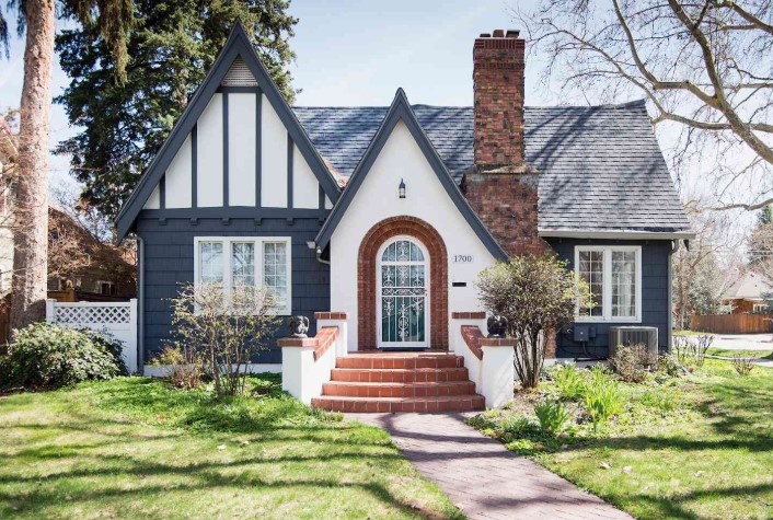 ألوان واجهات المنازل